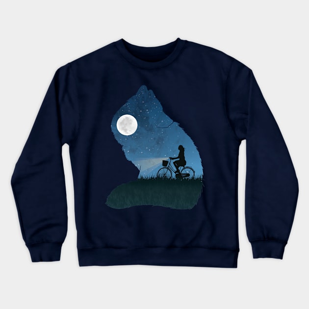 Foxy Lady Crewneck Sweatshirt by Chris the Creative